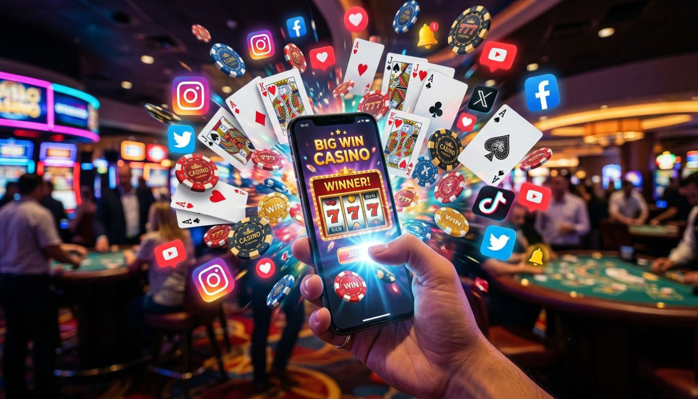 Como jogos de cassino virais nas redes sociais transformam apostadores em vencedores?